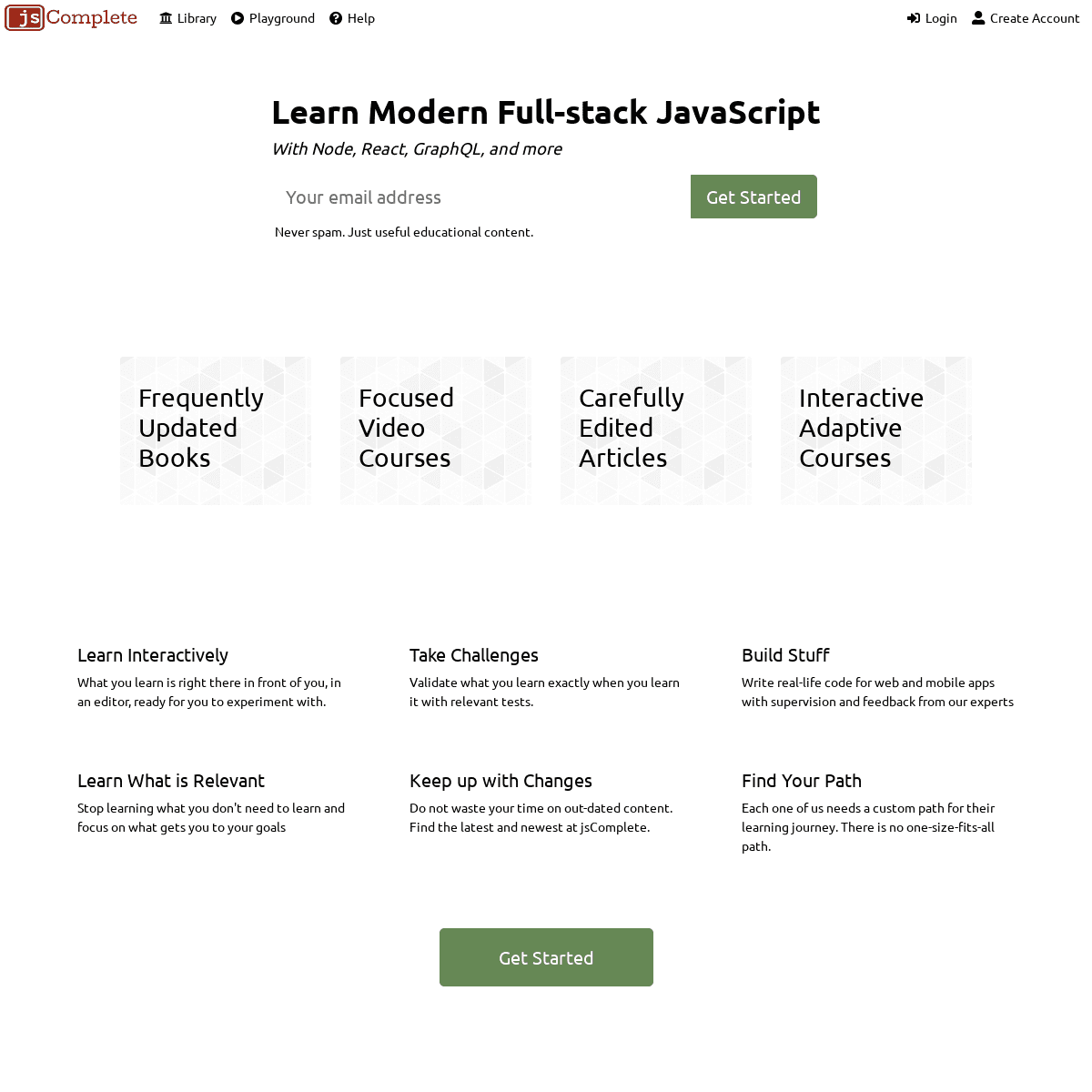A complete backup of jscomplete.com