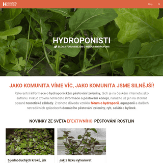 A complete backup of hydroponisti.cz