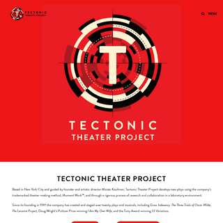 A complete backup of tectonictheaterproject.org