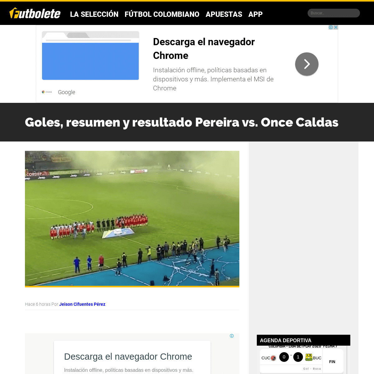 A complete backup of futbolete.com/futbol-colombiano/goles-resumen-y-resultado-pereira-vs-once-caldas/472864/