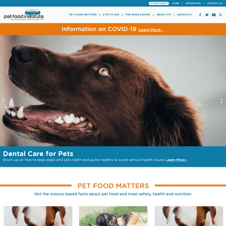 A complete backup of petfoodinstitute.org