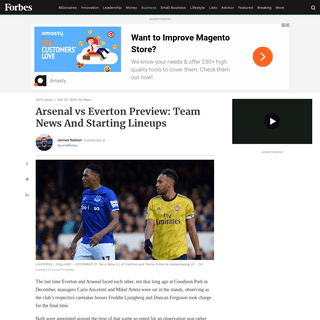 A complete backup of www.forbes.com/sites/jamesnalton/2020/02/23/arsenal-vs-everton-preview-team-news-and-starting-lineups/