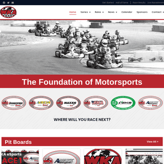 A complete backup of worldkarting.com