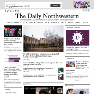 A complete backup of dailynorthwestern.com