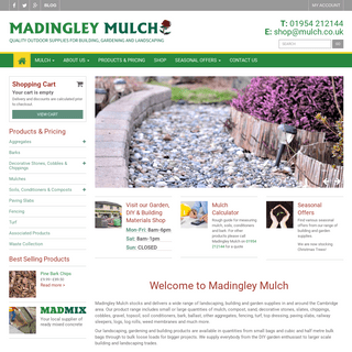Gardening, Landscaping & Building Supplies â€“ Madingley Mulch