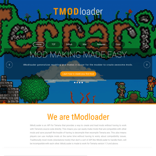 A complete backup of tmodloader.net