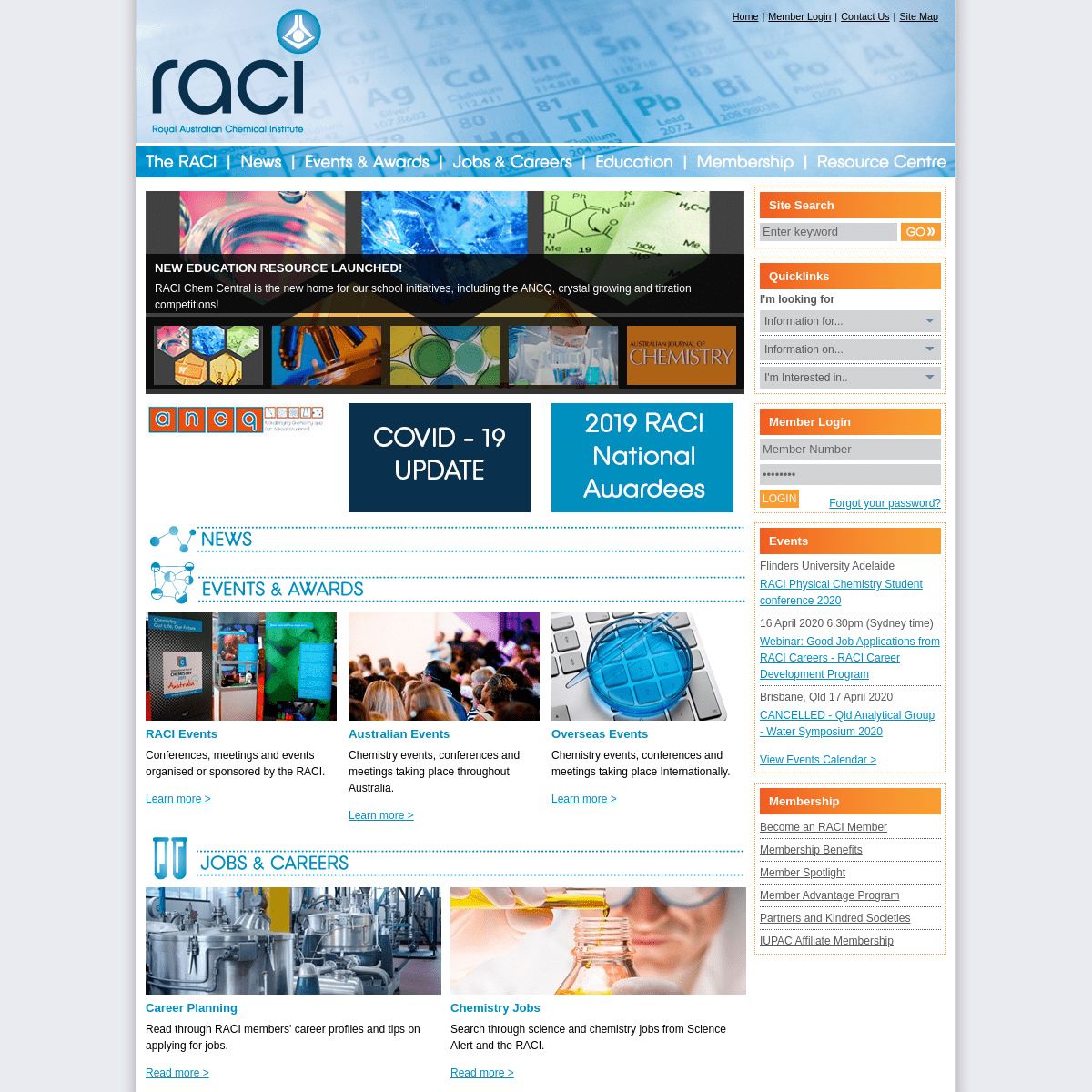 A complete backup of raci.org.au