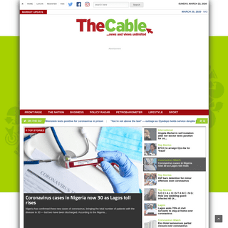 A complete backup of thecable.ng