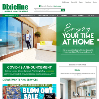 A complete backup of dixieline.com