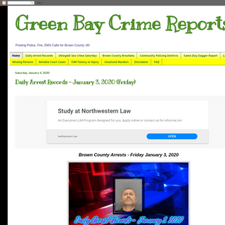 A complete backup of greenbaycrimereports.com