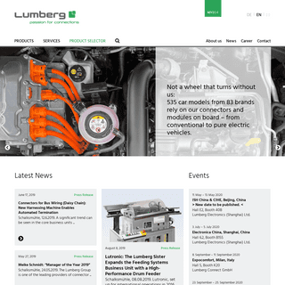 A complete backup of lumberg.com
