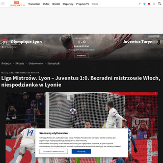 A complete backup of sport.tvp.pl/46850807/liga-mistrzow-lyon-juventus-10-bezradni-mistrzowie-wloch-niespodzianka-w-lyonie