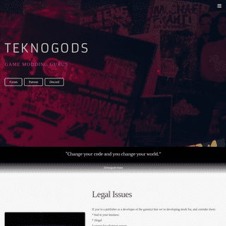 A complete backup of teknogods.com