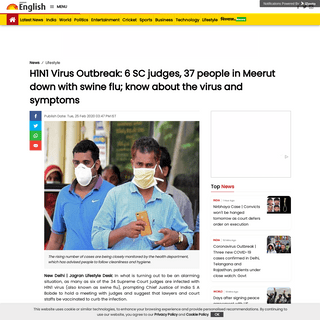 H1N1 Virus Outbreak- 6 SC judges, 37 people in Meerut down with swine flu; know about the virus and symptoms