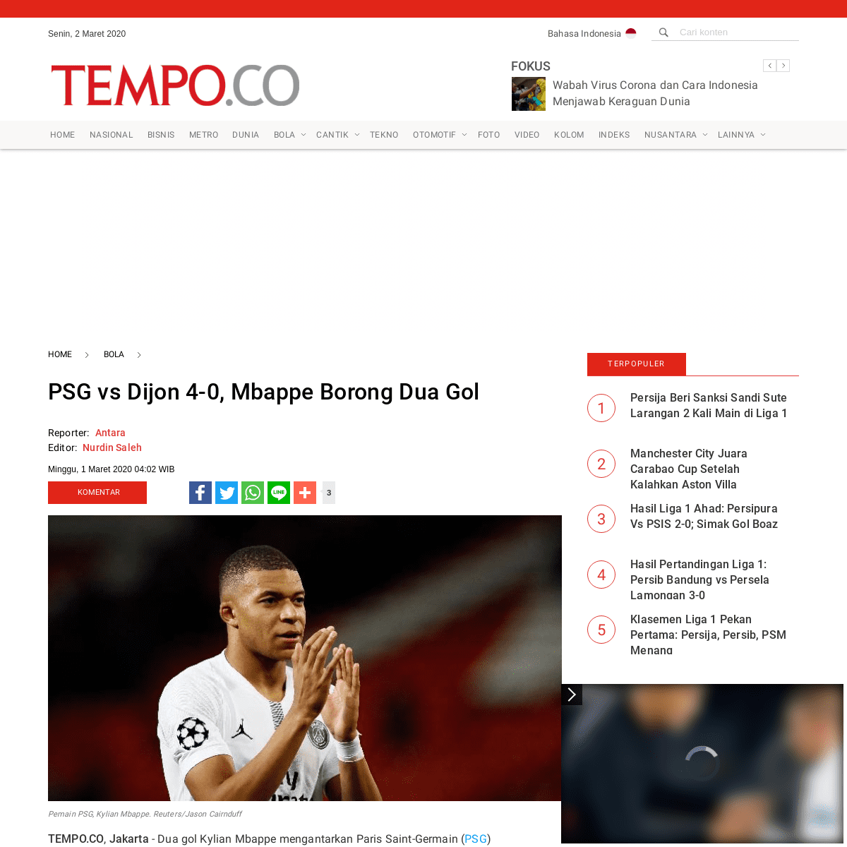 A complete backup of bola.tempo.co/read/1313931/psg-vs-dijon-4-0-mbappe-borong-dua-gol