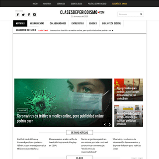 A complete backup of clasesdeperiodismo.com