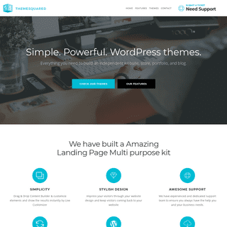 Themesquared - Premium WordPress Themes & HTML Templates