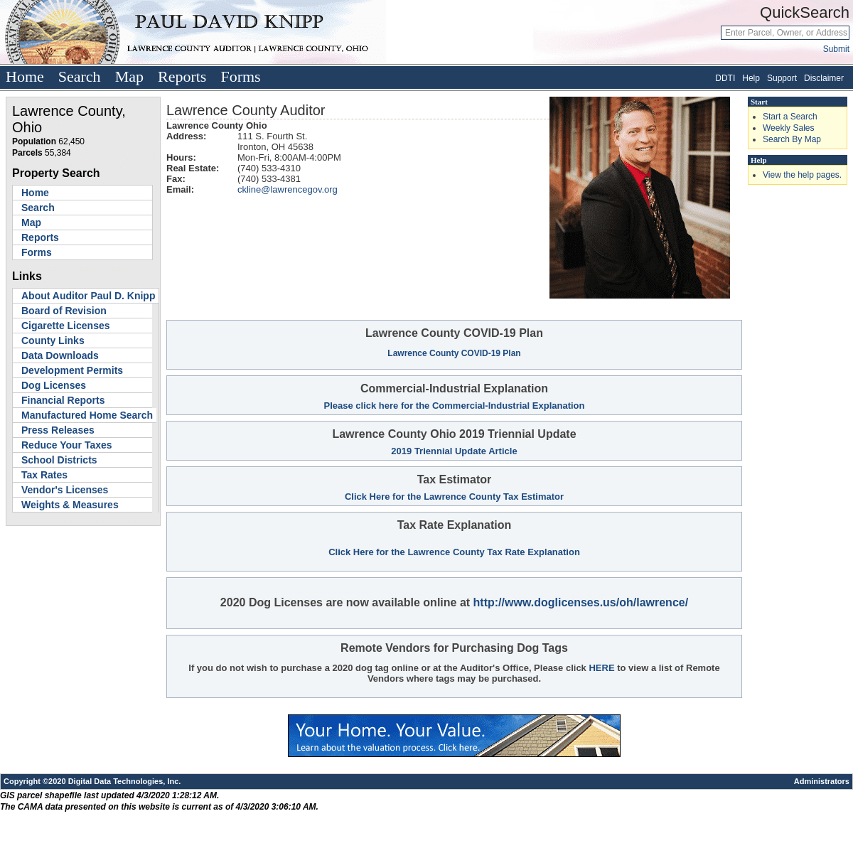 A complete backup of lawrencecountyauditor.org