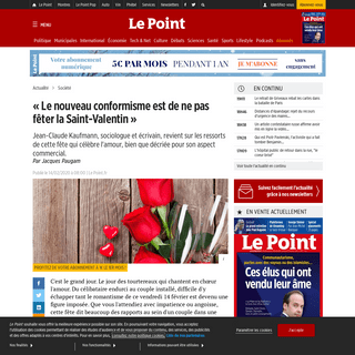 A complete backup of www.lepoint.fr/societe/le-nouveau-conformisme-est-de-ne-pas-feter-la-saint-valentin-14-02-2020-2362667_23.p