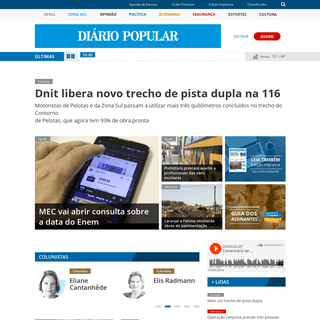 A complete backup of diariopopular.com.br