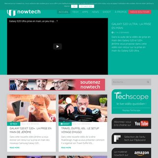 A complete backup of nowtech.tv