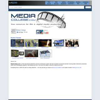 A complete backup of mediacollege.com
