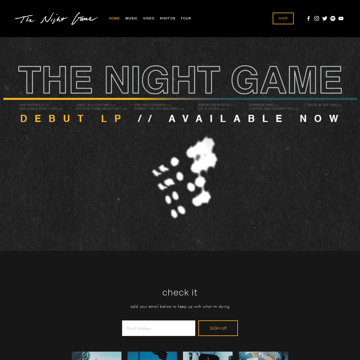 A complete backup of thenightgame.com