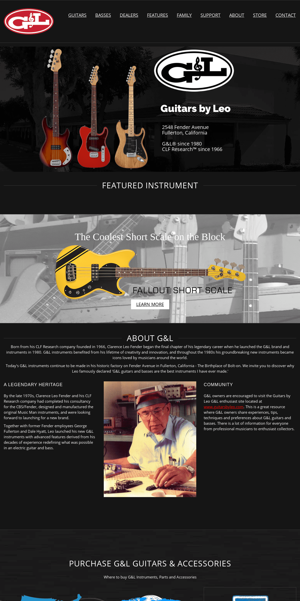 G&L Musical Instruments - Made in Fullerton Since 1980