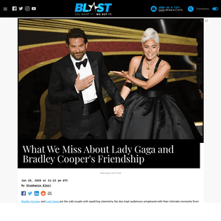 A complete backup of theblast.com/109278/what-we-miss-about-lady-gaga-and-bradley-coopers-friendship