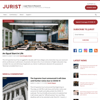 A complete backup of jurist.org