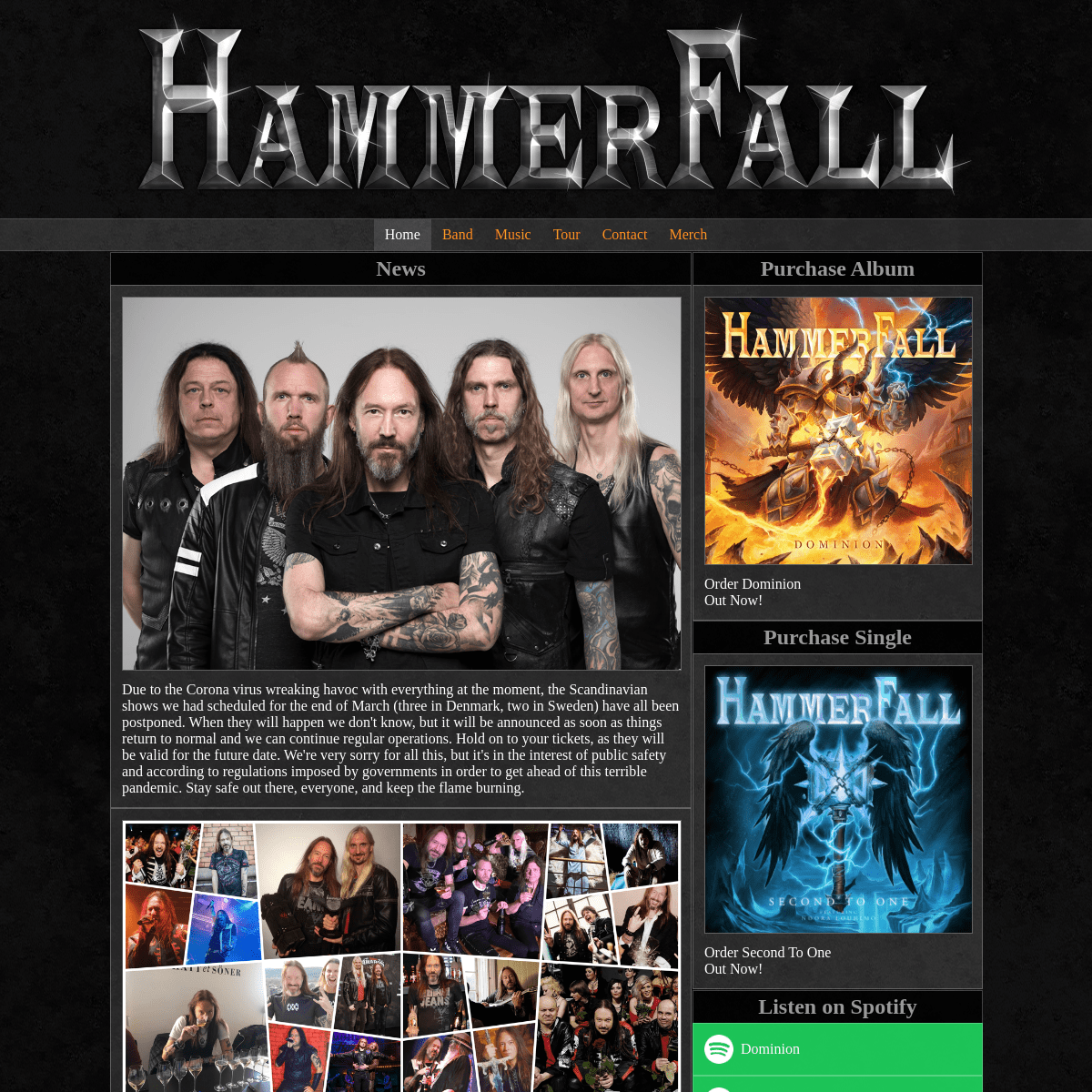 A complete backup of hammerfall.net