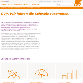 A complete backup of cvp.ch