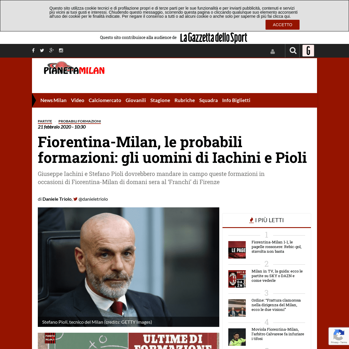 A complete backup of www.pianetamilan.it/partite/probabili-formazioni/fiorentina-milan-le-probabili-formazioni-gli-uomini-di-iac