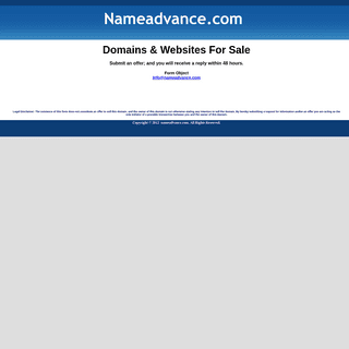 A complete backup of nameadvance.com