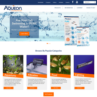 A complete backup of aqueon.com