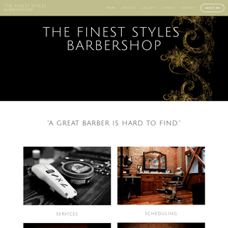 A complete backup of thefineststylesbarbershop.com