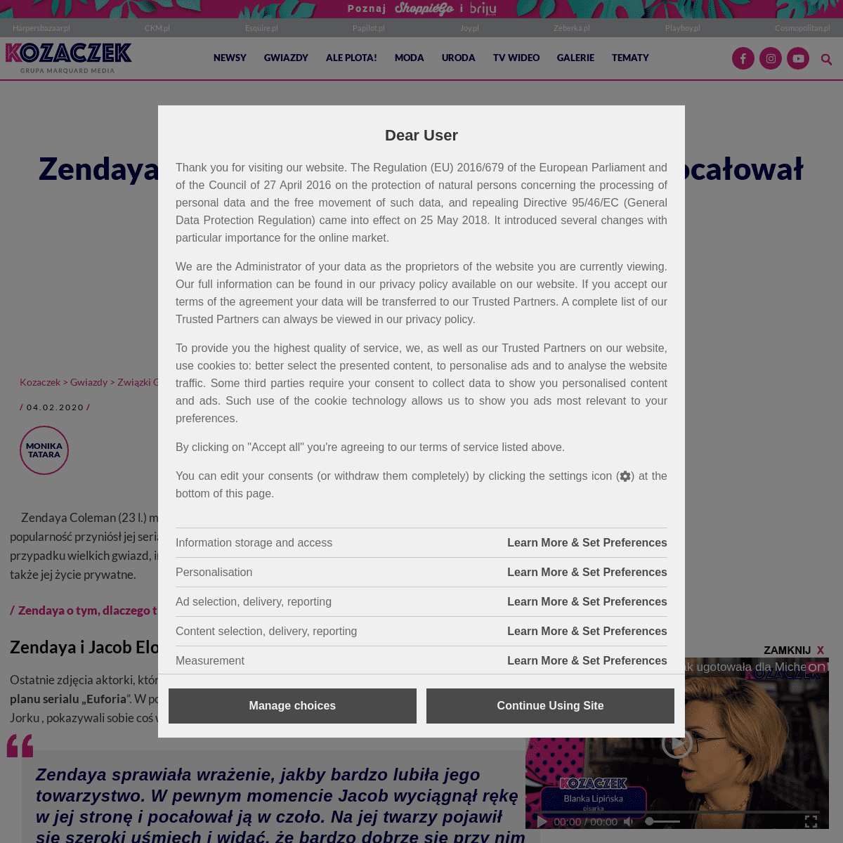 A complete backup of www.kozaczek.pl/zendaya-spotyka-sie-z-kolega-z-euforii-pocalowal-ja-w-czolo/