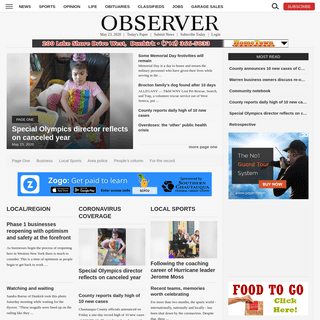 A complete backup of observertoday.com