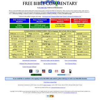 A complete backup of freebiblecommentary.org