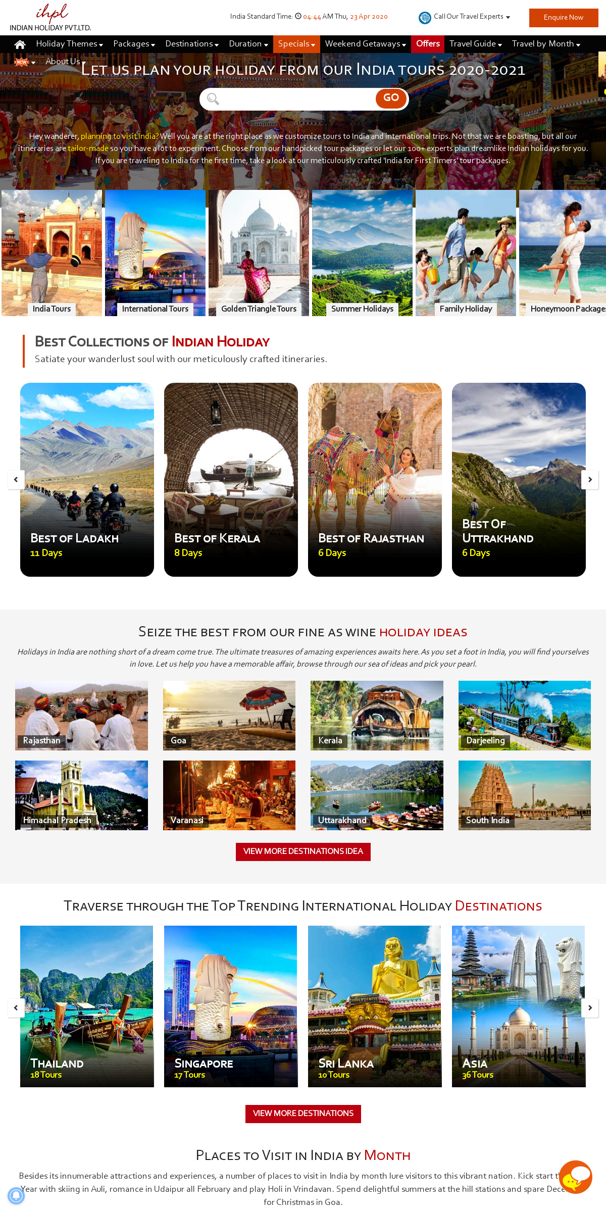 A complete backup of indianholiday.com