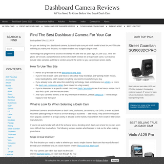 A complete backup of dashboardcamerareviews.com