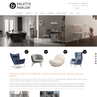 Palette & Parlor - Timeless Modern Furniture - Scandinavian Design