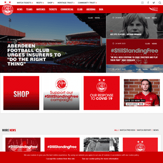 Aberdeen FC - Homepage