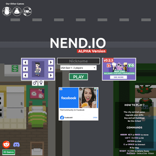A complete backup of nend.io