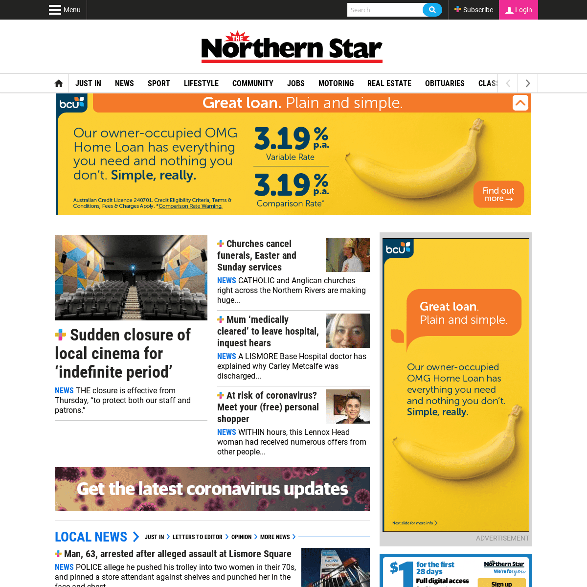 A complete backup of northernstar.com.au