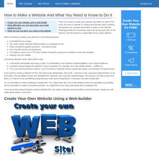 A complete backup of makewebsitenow.ca