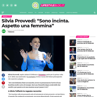 Silvia Provvedi- â€œSono incinta. Aspetto una femminaâ€ - Life style blog