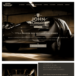 John Classic - Restauration de voituresÂ de collection anciennesÂ 