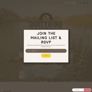 A complete backup of dirtybirdcampout.com