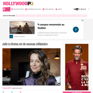 A complete backup of hollywoodpq.com/julie-le-breton-est-de-nouveau-celibataire/